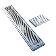 Straight SS Channel Pk520A, Straight Floor Shower Drain